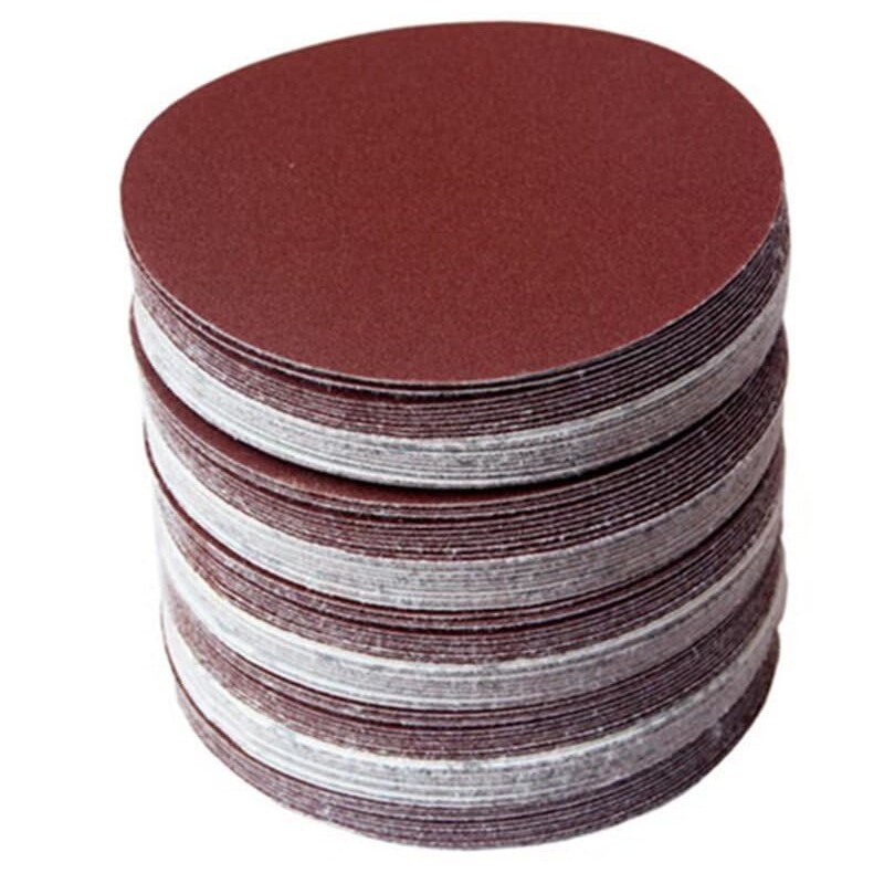Assorted 7inch 180mm Round Sandpaper Disk Sand Sheets Grit 60/80/120/180/240/400
