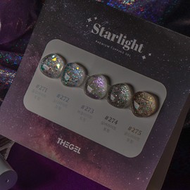 Thezel The Gel Starlight 5-piece set glitter gel / 더젤 스타라이트 5종 세트 글리터젤