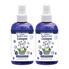 Showseason South Bark's Blueberry-Clove Dog Cologne 8.5 oz. For Dogs | 2-Pack | Dog Perfum Long-Lasting Odor Eliminator Spray