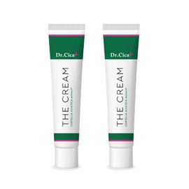 Deer Cream Dr. Cica + Doctor Deer Plus The Cream/CICA Cream Peppermint Extract with 26 Beauty Ingredients and 14 Kinds of Plant Extracts (2 Pack)