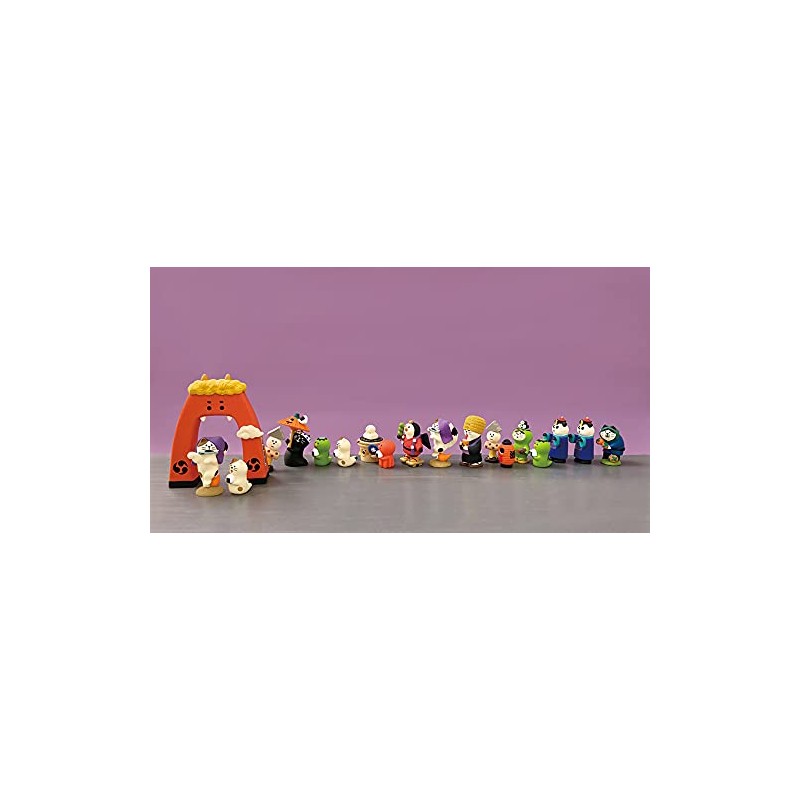 DECOLE ZCB-28444 Concombre Monk Miniature Yo-Kai, Non-Layer, Tapioca, Cat, Cat