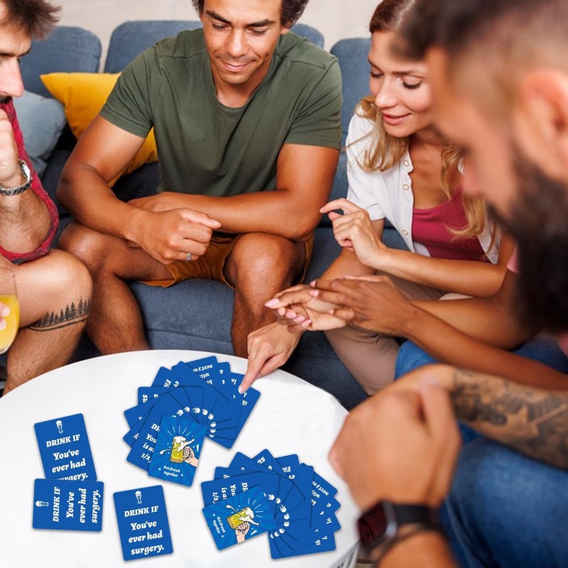 Drinking Card Game,Fun Drinking Game for Parties | Risky Questions