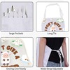 BNQL Sheep Apron with Pockets Sheep Gifts for Sheep Lover