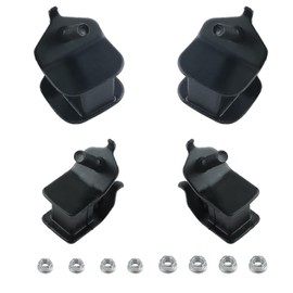 KIKITE Generator Anti Vibration Rubber Mount for 5500W 6500W 8750W 9500W Compatible with Champion Firman Predator Open-Frame Generators Shock-Absorbing Feet 4 Pcs (2 Left and 2 Right)