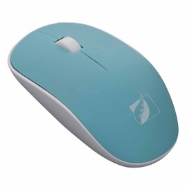 Green Leaf 18-8851Bl Mouse Óptico Inalámbrico Con 1000 Dpis Azul Claro