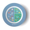 BariatricPal Bariatric Portion Control Plate 2.0 - Blue