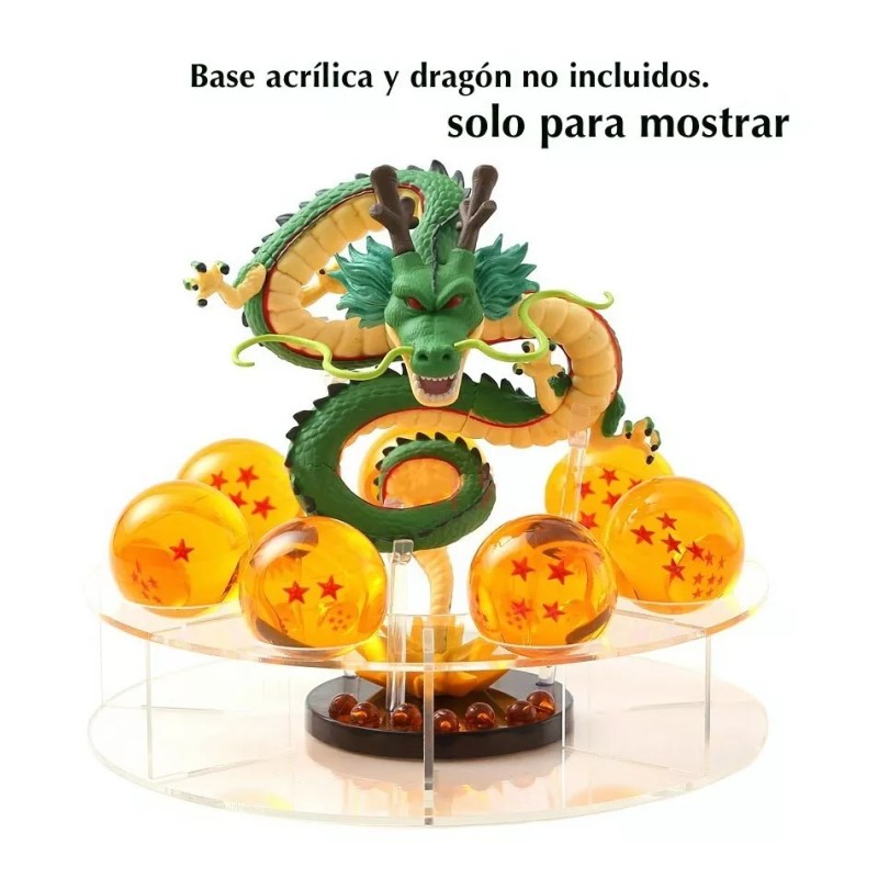 Dragon 7 Esferas Dragon Ball Caja Exhibidor Goku