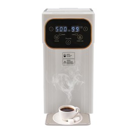 BANLICALI Countertop Water Dispenser, 1500W Instant Hot Water Dispenser with Filter & 12 Temperatures & 8 Volume Settings & Safety Lock, 3L Hot Water Dispenser for Home, Studio, Office White 110V
