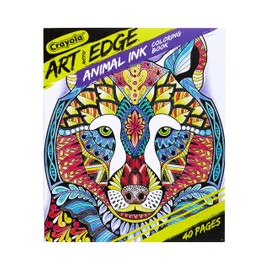 Crayola Jungle Animal Coloring Book, Teen and Adult Coloring, 32 Pages