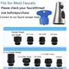 Pull Down Spray Head for Kitchen Faucet, 3 Modes with