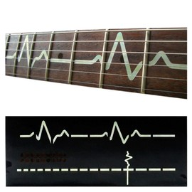 Jockomo EKG Line/White Pearl Guitar Inlay Sticker