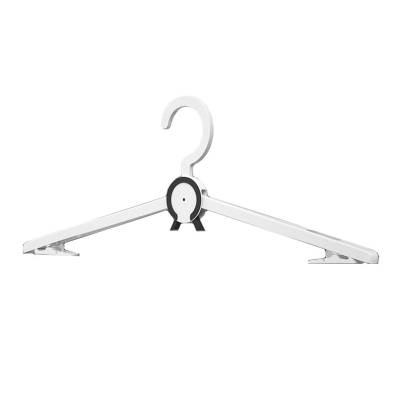 Folding Hangers Plastic Anti Slip Multifunctional Portable Travel Hangers Clothes