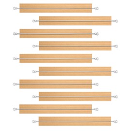 10 Pcs 300mm Impulse Heat SEALERS Element and Teflon Strip SPARES KIT, Impulse Heat Sealer Replacement Parts Heating Element Spare Repair Kit (10 PCS, 300mm)