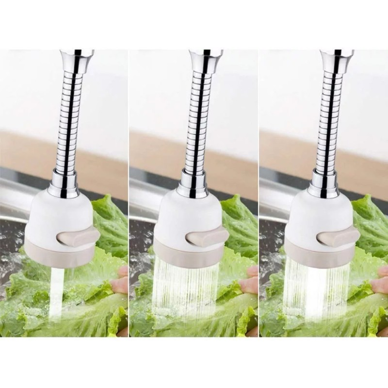 CL Grifo De Cocina Giratorio 360° Cabezal De Pulverización