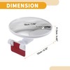 Partuto 1 Pc Large Universal Blind Spot Car Mirrors -
