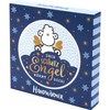 Sheepworld Hand warmer with guardian angel motif, diameter 9 cm,