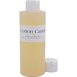 TCEShop Cotton Candy Scented Body Oil Fragrance [Flip Cap - Pink - 4 oz.] - ID#25440