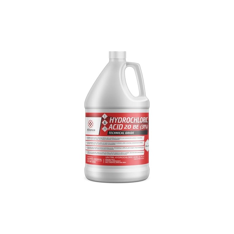 Hydrochloric Acid 31% Technical Grade - 1 Gallon – for