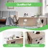 Cat Tunnel for Indoor Cats, DIY Transformable Cat Hideaway Cave,