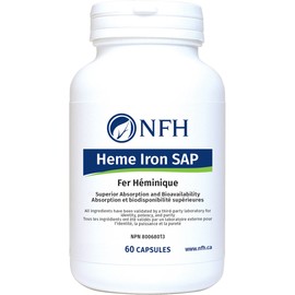 NFH Heme Iron SAP 11mg, 60 Capsules