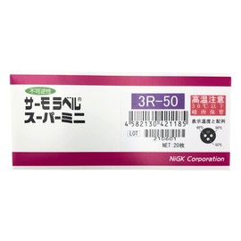 日油技研工業 Thermo Label (R) Super Mini 3R (不可逆) 3R – 50/5 – 1012 – 02