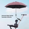 Baby Stroller Umbrella with 360 Degree Adjustable Clamp UV Protection