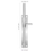 Mobestech Gate Puller Stainless Steel Strong Round Bar Latch 12