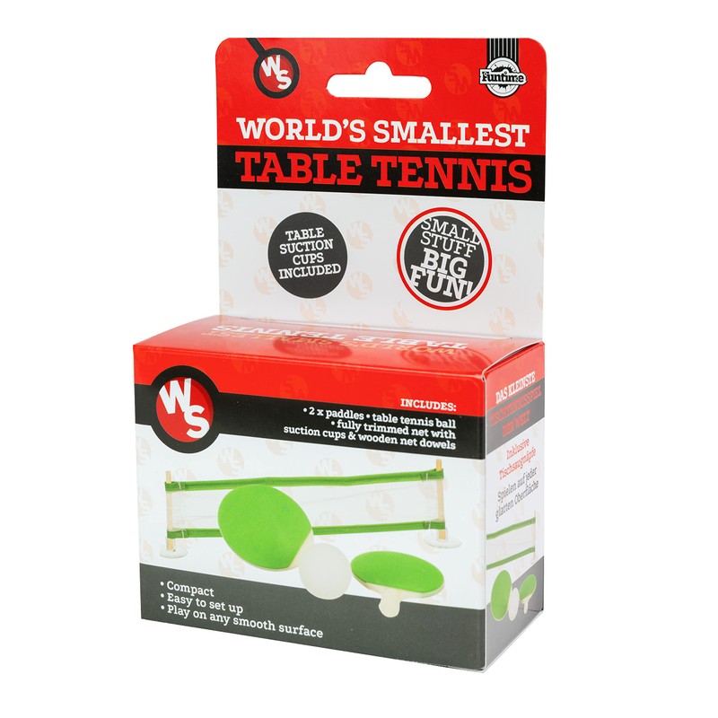 World's Smallest Table Tennis, Travel game, Miniature tennis