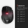 Qtuo 2.4G Wireless mouse, 5 DPI modes, 2400 DPI, high
