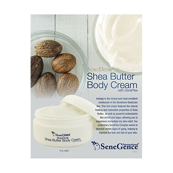 SeneDerm Shea Butter Body Cream by Senegence - 4 oz