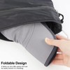 GADIEMKENSD Baseball Cap with Mesh Ventilation and Foldable Peak, Portable