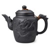Clay Teapot Chinese Dragon Ceramic Tea Pot 20oz with Stainless