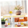 iplusmile 2pcs Cartoon Shaped Kitchen Timer Mechanical Cooking Countdown Timer