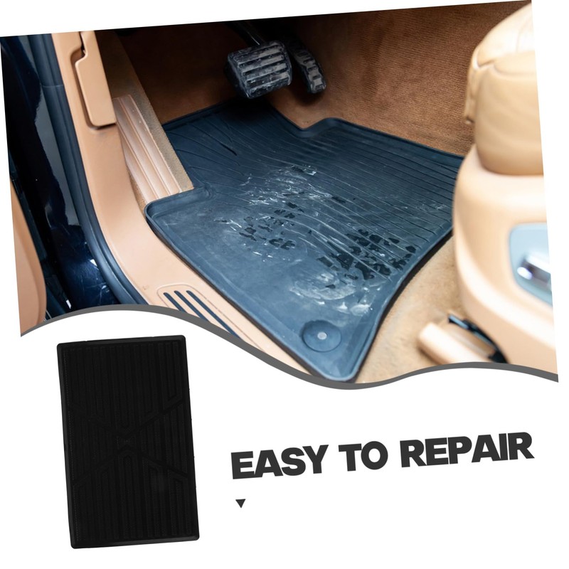 CHILDWEET Rubber Car Floor Mat Patch Car Carpet Protector Heel