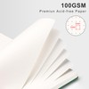 RETTACY Bullet Dotted Journal - A4 Notebook Hardcover Leather Journal,Dot