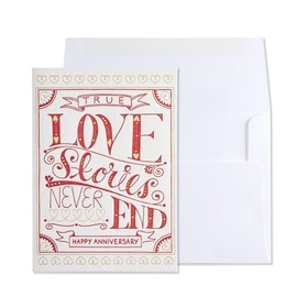 NIQUEA.D, True Love Stories Anniversary Card