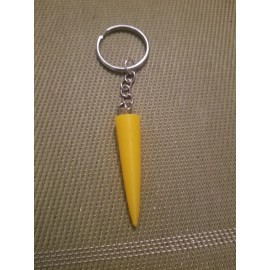 Power Rangers Yellow Ranger Power Crystal Keychain