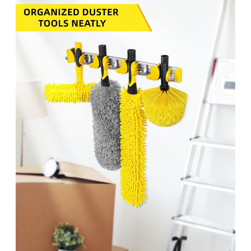 20 Foot High Ceiling Duster Kits with 5-12ft Heavy Duty
