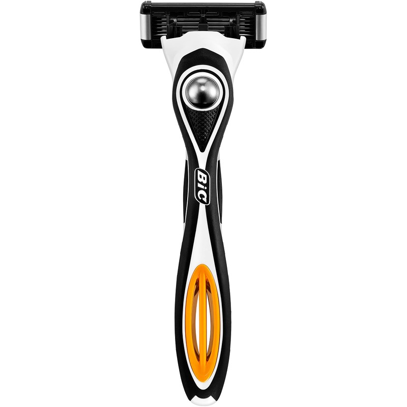 BIC Hybrid Flex 5 Titanium Men's 5 Blade Disposable Razors,
