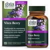 Gaia Herbs Vitex Berry: Cápsulas líquidas veganas, 60 unidades - Equilibrio hormonal para mujeres, Extracto orgánico de Vitex Castaño (1000 mg)