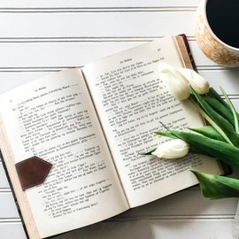 Marcapáginas Magnético - Piel Sintética - Regalos para los Amantes de los Libros - Regalos para los Amantes de los Libros - Marcapáginas Bonito para Novela