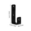 Vaguelly Bunk Bed Ladder Hook Bracket Heavy Duty Plastic Fixing