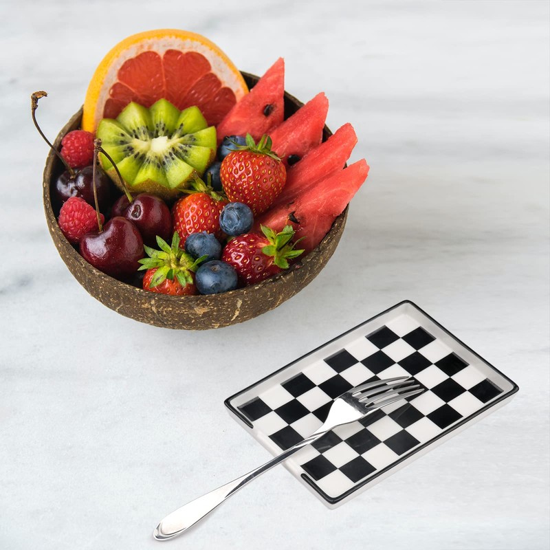 Spoon Rest,Ceramic Spoon Rest for Kitchen Counter Dishwasher Safe Marble