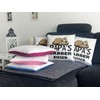 Cuddly Cushion with Filling with Saying for Dad - Papa's