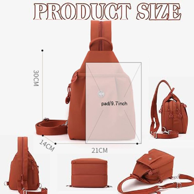 Premium 3 in 1 Anti-Theft Travel Tote Bag, Waterproof 2-Way