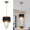 Kaniker Crystal Chandelier Gold Pendant Light Fixtures Modern Round Crystal