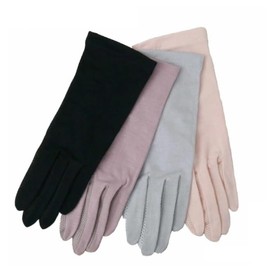 Milieu W6805-07 UV Gloves, Short, Women's, Sun Protection, UV Protection, Palm Side, Total Mesh, Modal Gloves, Short, UV Care, Gloves, Mesh, Driving, Spring, Summer, Smartphone Compatible, Golf, UV