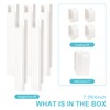 KLOLKUTTA Mini Split Line Set Cover, 4” 7.5 Ft PVC