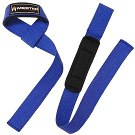 Meister Correas de Levantamiento con Acolchado de Neopreno Antideslizantes para Agarre (Par)