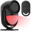 Luckydeer 125dB Loud Motion Sensor Alarm with 328ft Remote Control(40ft